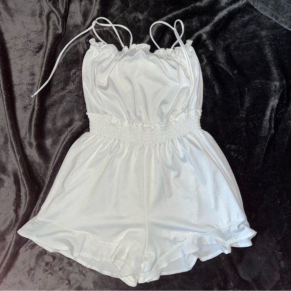 White Romper - Picture 5 of 7